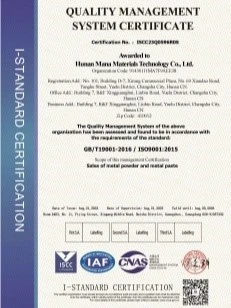 Hunan Mana ISO 90012 Hunan Mana ISO 90012